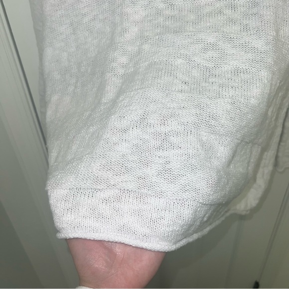 Faded Glory Cotton Hoodie Pullover Sweatshirt Drug Rug woven textured sweater - Picture 8 of 8